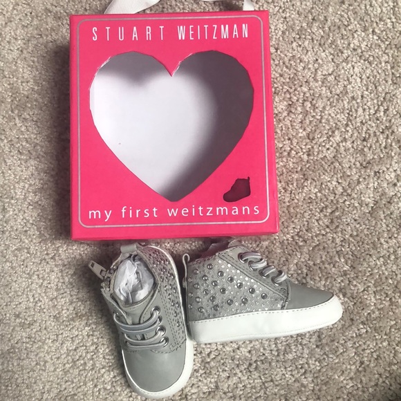 Stuart Weitzman baby shoes size 1 - Picture 1 of 1